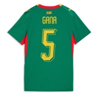 Camiseta Senegal Idrissa Gueye #5 Segunda Equipación Replica Mundial 2026 para mujer mangas cortas